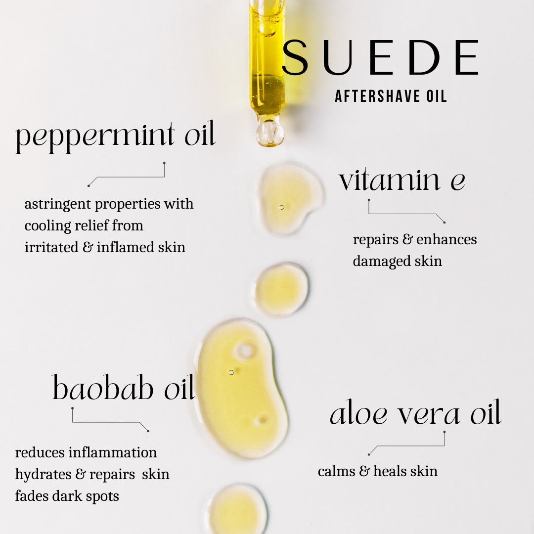 Suede Aftershave Oil